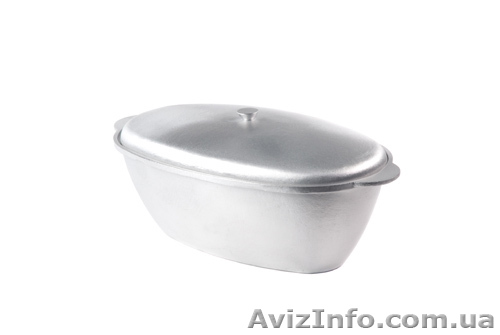 Алюминиевая гусятница ёмкостью 4 литра. - <ro>Изображение</ro><ru>Изображение</ru> #1, <ru>Объявление</ru> #147781