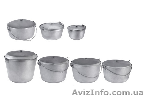 Алюминиевые рыбацкие казаны ёмкостью от 12 до 1.5 литра. - <ro>Изображение</ro><ru>Изображение</ru> #1, <ru>Объявление</ru> #147784