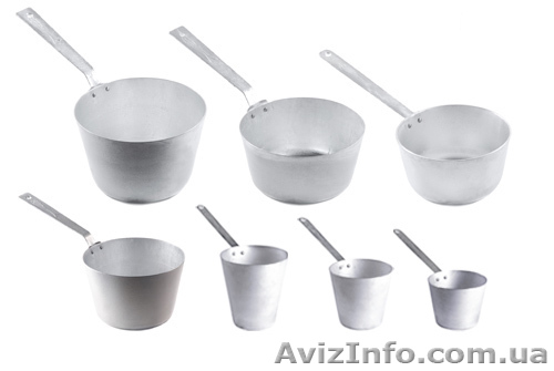 Алюминиевые ковши разных размеров. - <ro>Изображение</ro><ru>Изображение</ru> #1, <ru>Объявление</ru> #147756