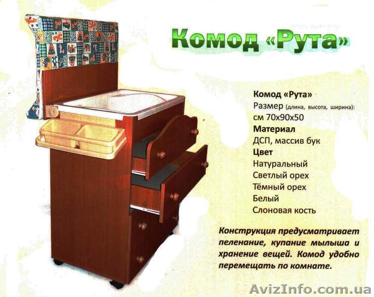 Комод "Рута".......... - <ro>Изображение</ro><ru>Изображение</ru> #1, <ru>Объявление</ru> #1019877