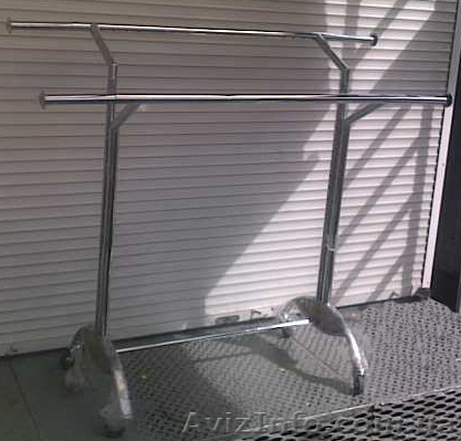 Стендер для одежды хромированный - <ro>Изображение</ro><ru>Изображение</ru> #1, <ru>Объявление</ru> #1019748