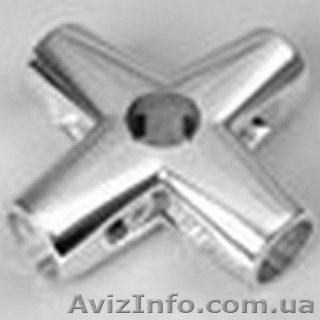 Соединитель 5-и труб, хромированный фиксированный 584/R-45 - <ro>Изображение</ro><ru>Изображение</ru> #1, <ru>Объявление</ru> #1019635