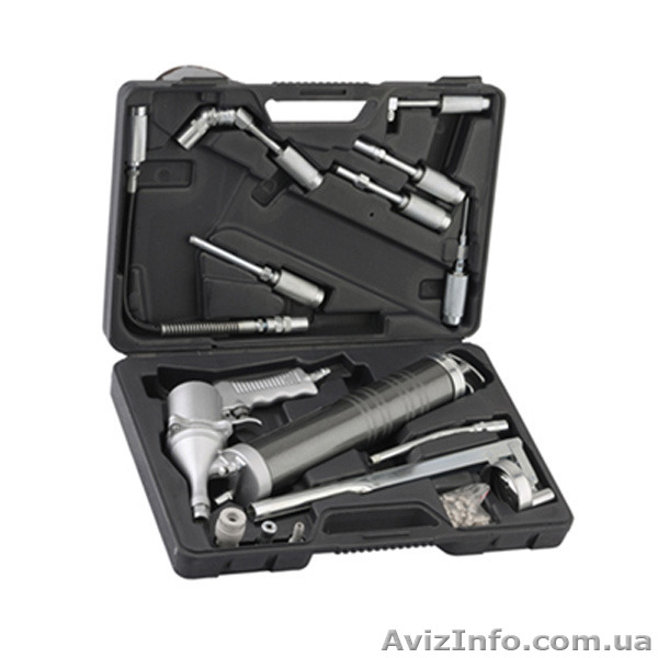 Шприц-масленка пневматический с набором насадок - <ro>Изображение</ro><ru>Изображение</ru> #1, <ru>Объявление</ru> #1305384