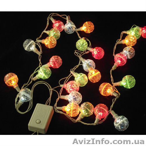 Гирлянда «шарик» — 28 лампочек - <ro>Изображение</ro><ru>Изображение</ru> #1, <ru>Объявление</ru> #1493553