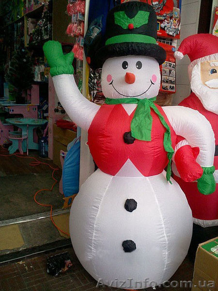 Снеговик надувной - <ro>Изображение</ro><ru>Изображение</ru> #1, <ru>Объявление</ru> #1493558