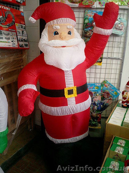 Дед мороз надувной - <ro>Изображение</ro><ru>Изображение</ru> #1, <ru>Объявление</ru> #1493556