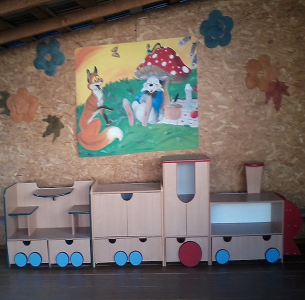 Продается детская игровая стенка «Паровозик» - <ro>Изображение</ro><ru>Изображение</ru> #1, <ru>Объявление</ru> #1661093