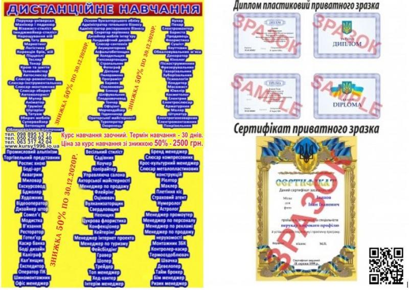 Курси автослюсар, швачка, відеооператор, астролог, ресторатор - <ro>Изображение</ro><ru>Изображение</ru> #1, <ru>Объявление</ru> #1695601