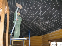 утепление целюлозным утеплителем ЮНИЗОЛ ЭКОВАТА - <ro>Изображение</ro><ru>Изображение</ru> #1, <ru>Объявление</ru> #343887