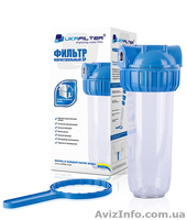 Магистральный фильтр колба 3Р - 1/2", 3/4,"  1" - <ro>Изображение</ro><ru>Изображение</ru> #1, <ru>Объявление</ru> #1538427