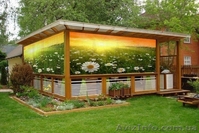 Декор ландшафтный дизайн фотосетка беседок забор паокан огорожа по Украине  - <ro>Изображение</ro><ru>Изображение</ru> #1, <ru>Объявление</ru> #1567053