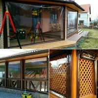 Прозрачные шторы и ролеты для защиты от ветра, дождя, снега - <ro>Изображение</ro><ru>Изображение</ru> #4, <ru>Объявление</ru> #1683821