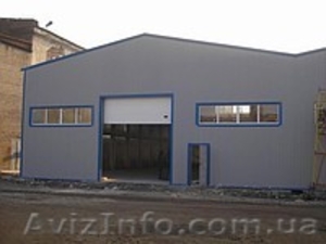 Быстромонтируемые стальные здания любого назначения