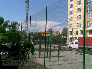 Системы ограждений – плетенные,  сварные сетки,  столбы,  ворота.