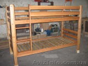 Кроватка детская деревянная двухъярусная - <ro>Изображение</ro><ru>Изображение</ru> #1, <ru>Объявление</ru> #1019960