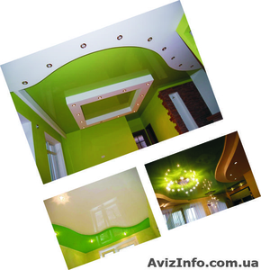 Овальный натяжной потолок Luxe Design Черновцы Стилизованные натяжные потолки - <ro>Изображение</ro><ru>Изображение</ru> #3, <ru>Объявление</ru> #1056549
