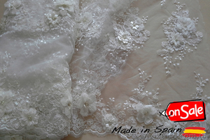 Распродажа испанских кружев для пошива свадебных и вечерних платьев - <ro>Изображение</ro><ru>Изображение</ru> #1, <ru>Объявление</ru> #916701