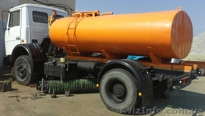 Продаем поливомоечную машину КО на шасси МАЗ 533702,  2005 г.в.