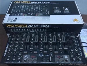 Продам Behringer Pro Mixer VMX1000USB  - <ro>Изображение</ro><ru>Изображение</ru> #1, <ru>Объявление</ru> #1479314