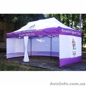 торговые палатки,  промо палатки,  раздвижные шатры,  сборно-разборные шатры, пвх