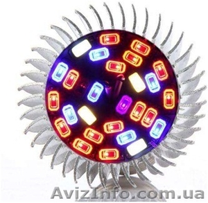 Фитолампа светодиодная 25W (полный спектр) LED - <ro>Изображение</ro><ru>Изображение</ru> #2, <ru>Объявление</ru> #1570603