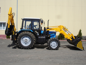 Экскаватор  “Борекс-2206″ (80 л.с.) для земляных работ и погрузки.