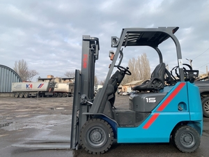 Газ-бензиновий навантажувач TCM (Nissan),  2020 року. Модель: FGE15T5.