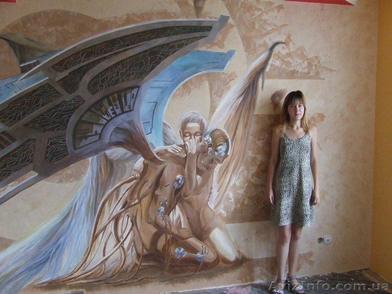 Настенная роспись, вставки в интерьер - <ro>Изображение</ro><ru>Изображение</ru> #2, <ru>Объявление</ru> #11656