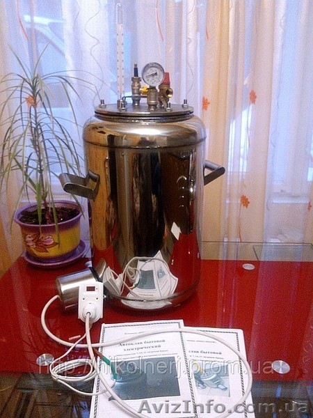 Автоклав бытовой Elit на 14 литровых банок универсальный новинка!!! 2013 (БЛЕСК) - <ro>Изображение</ro><ru>Изображение</ru> #1, <ru>Объявление</ru> #834477