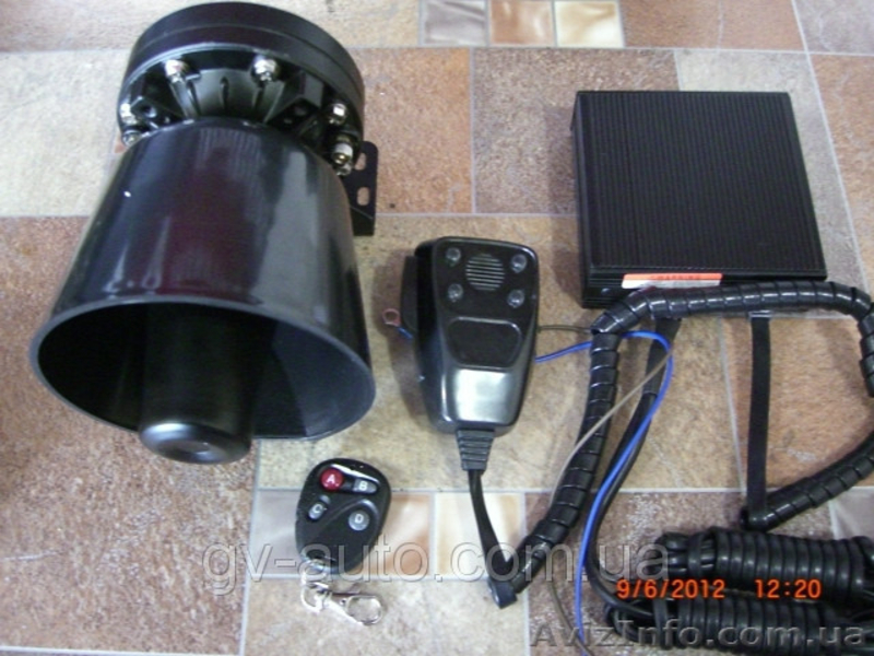СГУ ПРЕМЬЕР 300Вт. Сигнал автомобильный (1 колокол), 4 тона + голос (1 Кря-кря + - <ro>Изображение</ro><ru>Изображение</ru> #5, <ru>Объявление</ru> #939189
