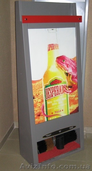 Автомат для чистки обуви с местом под рекламу - <ro>Изображение</ro><ru>Изображение</ru> #1, <ru>Объявление</ru> #987340