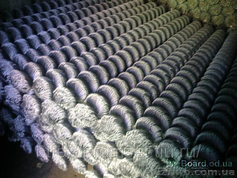 Сетка рабица с черной и оцинкованой проволоки - <ro>Изображение</ro><ru>Изображение</ru> #1, <ru>Объявление</ru> #1192466