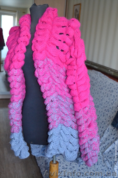 Кардиган Лало ручной работы по вашим меркам - <ro>Изображение</ro><ru>Изображение</ru> #8, <ru>Объявление</ru> #1233625