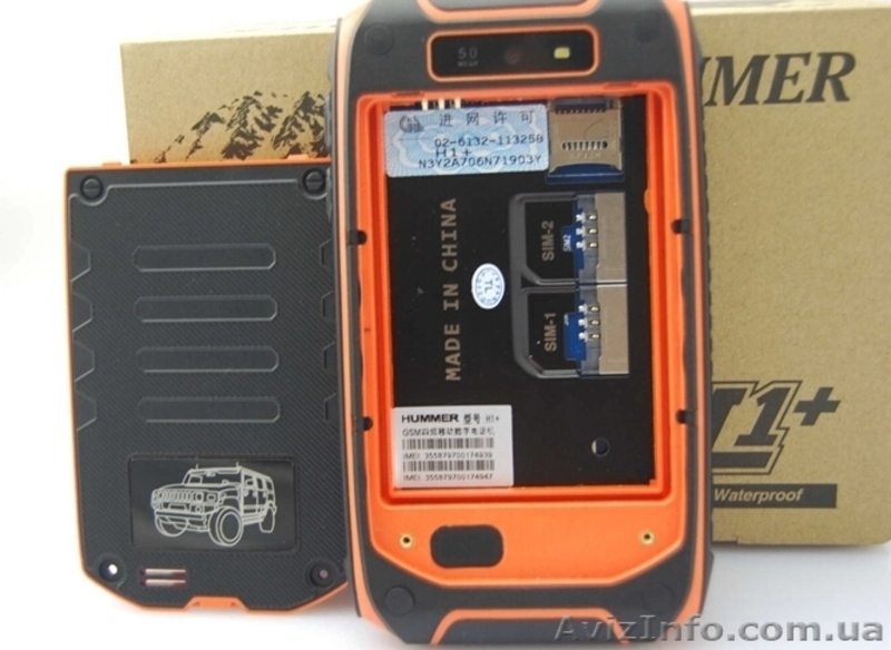 Смартфон Hummer H1+ - <ro>Изображение</ro><ru>Изображение</ru> #4, <ru>Объявление</ru> #1246971