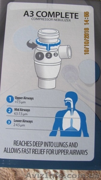 новый ингалятор компрессорный для детей Omron 300E за 1800 грн - <ro>Изображение</ro><ru>Изображение</ru> #6, <ru>Объявление</ru> #1510302