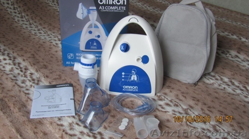 інгалятор компресорний Omron A3 за 1800 грн - <ro>Изображение</ro><ru>Изображение</ru> #2, <ru>Объявление</ru> #1510309