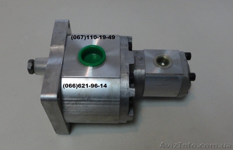 Шестеренчатый насос сдвоенный для погрузчика UNC 060, UNC 061. в ...