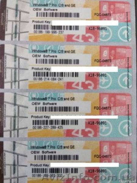 Продаём оригинальные наклейки, боксы - Windows 7, 8.1, 10 - <ro>Изображение</ro><ru>Изображение</ru> #1, <ru>Объявление</ru> #1569154