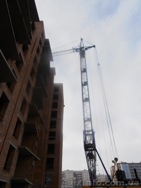 Предоставляем услуги башенного крана КБ-408, 10 тонн, 1991 г.в. - <ro>Изображение</ro><ru>Изображение</ru> #1, <ru>Объявление</ru> #1602136