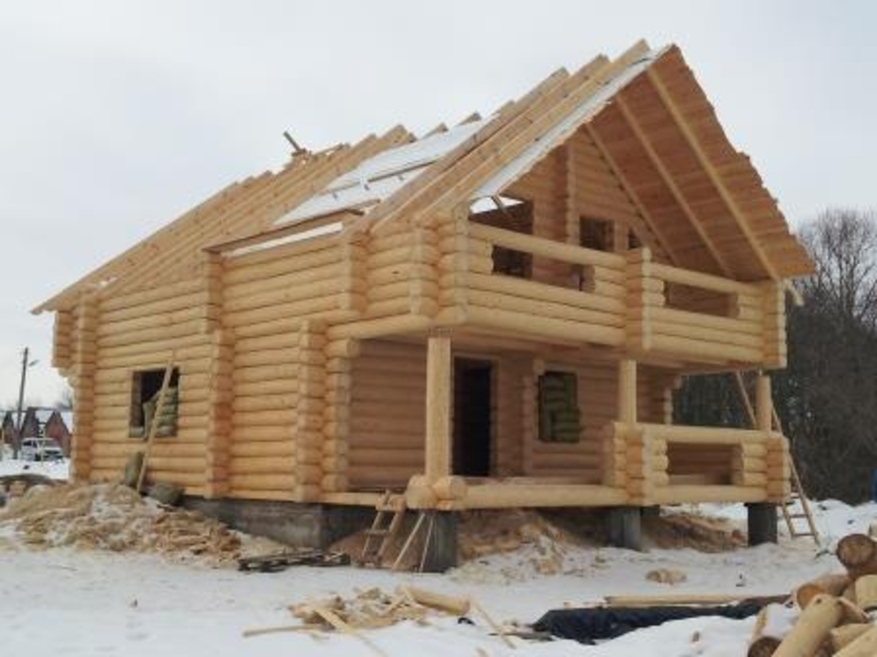 Строительство деревянных домов, беседок,бань из дикого сруба, бруса - <ro>Изображение</ro><ru>Изображение</ru> #3, <ru>Объявление</ru> #1646336