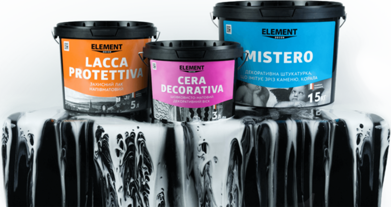 Декоративные штукатурки  ТМ"ELEMENT Decor" - <ro>Изображение</ro><ru>Изображение</ru> #3, <ru>Объявление</ru> #1656052