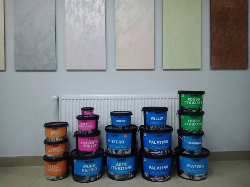 Декоративные штукатурки  ТМ"ELEMENT Decor" - <ro>Изображение</ro><ru>Изображение</ru> #1, <ru>Объявление</ru> #1656052