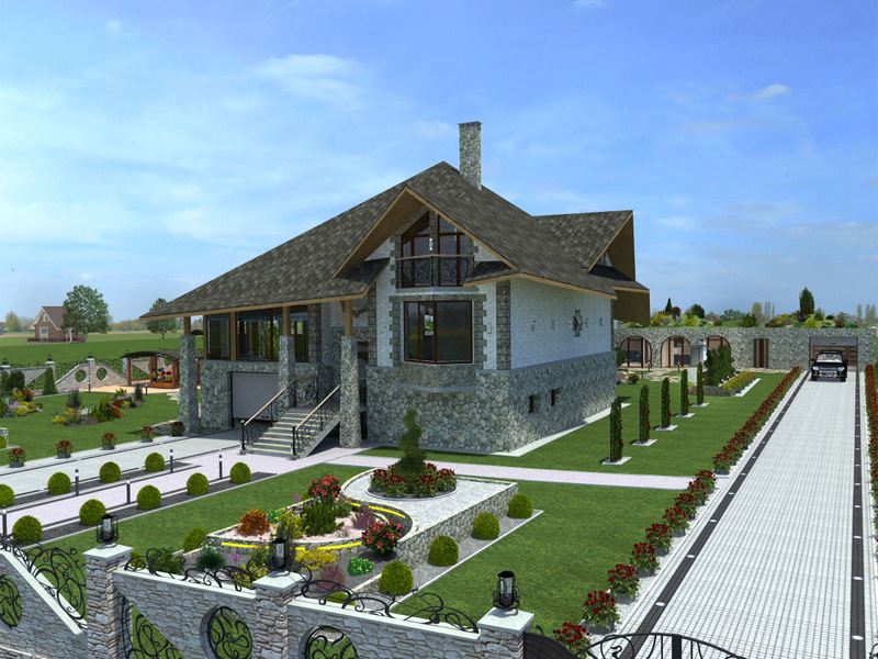 Сучасний ландшафтний дизайн проект від дизайн студії Романа Москаленка - <ro>Изображение</ro><ru>Изображение</ru> #5, <ru>Объявление</ru> #1672824