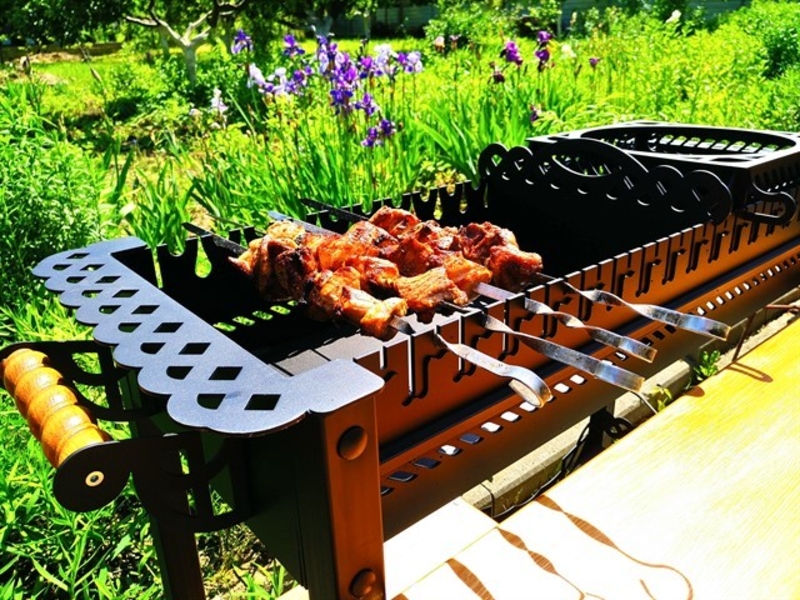 Мангал-барбекю Армада (плазменного раскроя) сталь 4мм - <ro>Изображение</ro><ru>Изображение</ru> #3, <ru>Объявление</ru> #1680302