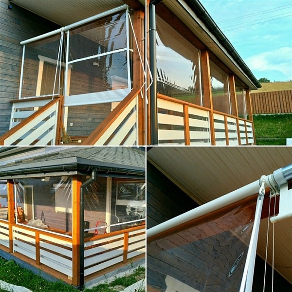 Прозрачные шторы и ролеты для защиты от ветра, дождя, снега - <ro>Изображение</ro><ru>Изображение</ru> #3, <ru>Объявление</ru> #1683821