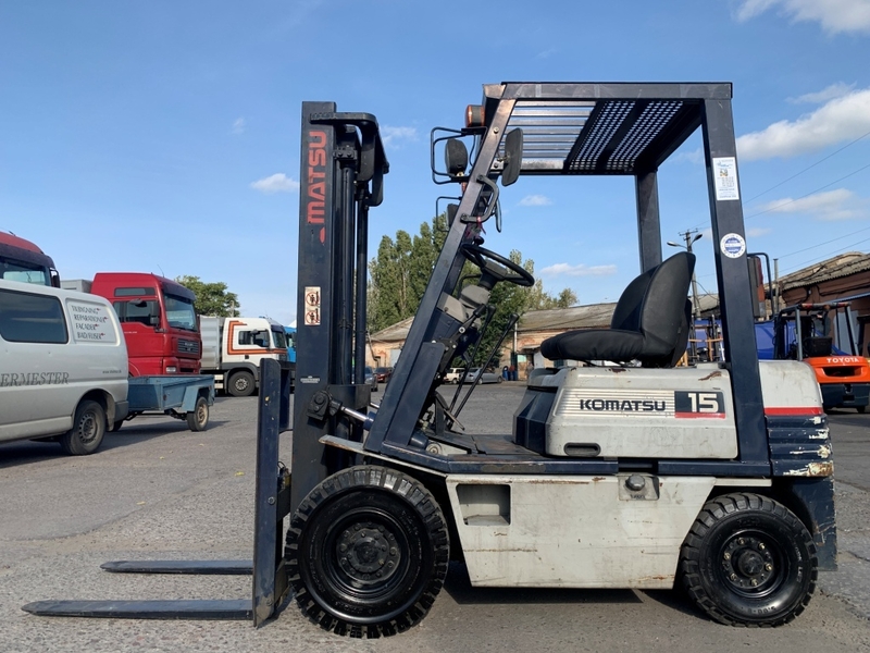 Вилочный автопогрузчик Komatsu с двигателем Toyota - <ro>Изображение</ro><ru>Изображение</ru> #2, <ru>Объявление</ru> #1697976