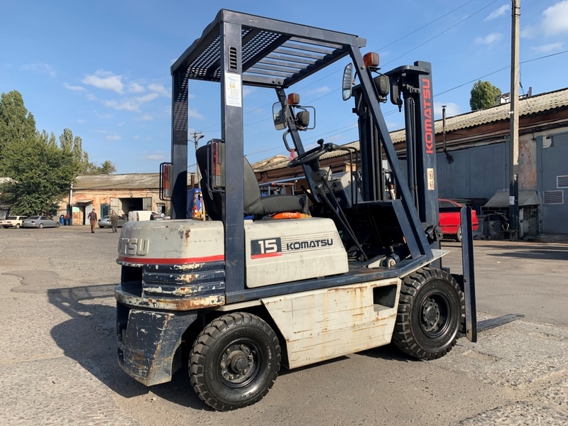 Вилочный автопогрузчик Komatsu с двигателем Toyota - <ro>Изображение</ro><ru>Изображение</ru> #4, <ru>Объявление</ru> #1697976