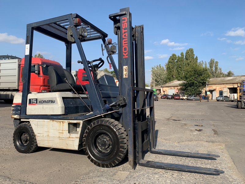 Вилочный автопогрузчик Komatsu с двигателем Toyota - <ro>Изображение</ro><ru>Изображение</ru> #6, <ru>Объявление</ru> #1697976