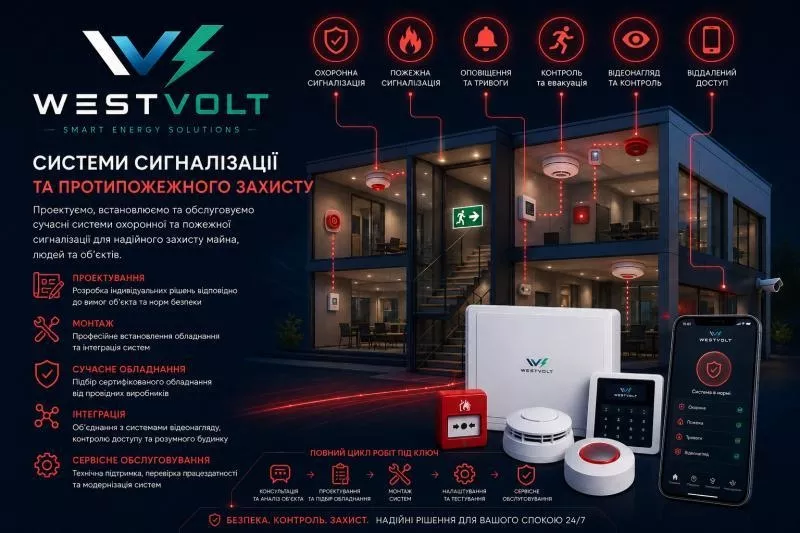 Електрик, Відеонагляд, Сонячні станції, Кондиціонери від WEST VOLT - <ro>Изображение</ro><ru>Изображение</ru> #8, <ru>Объявление</ru> #1753863